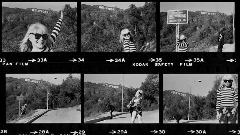 Debbie-Harry-contact-sheet-by-Chris-Stein